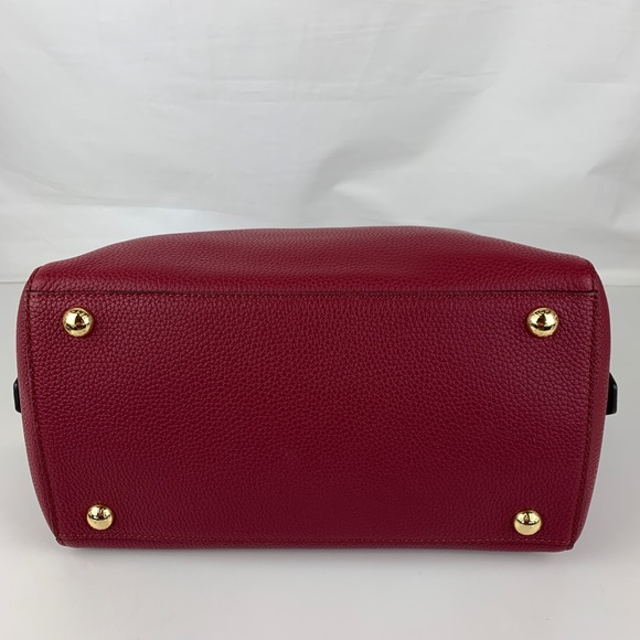 New Michael Kors Grayson Leather Satchel - Picture 6 of 8